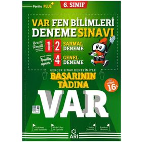 Arı Yayınları 6. Sınıf Fen Bilimleri Var Deneme Sınavı