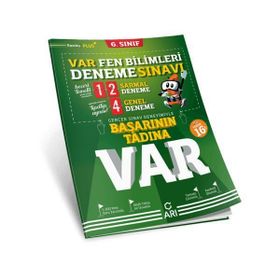 Arı Yayınları 6. Sınıf Fen Bilimleri Var Deneme Sınavı