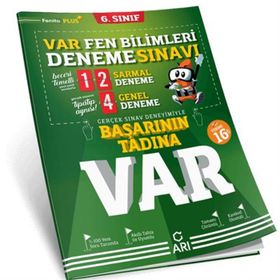 Arı Yayınları 6. Sınıf Fen Bilimleri Var Deneme Sınavı