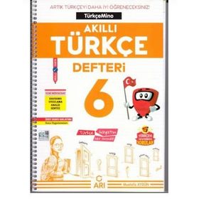 Arı Yayınları 6. Sınıf Türkçemino Türkçe Defteri