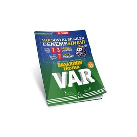 Arı Yayınları 6. Sınıf VAR Sosyal Bilgiler Deneme Sınavı