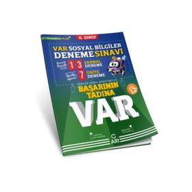 Arı Yayınları 6. Sınıf VAR Sosyal Bilgiler Deneme Sınavı