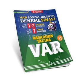 Arı Yayınları 6. Sınıf VAR Sosyal Bilgiler Deneme Sınavı