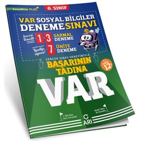 Arı Yayınları 6. Sınıf VAR Sosyal Bilgiler Deneme Sınavı
