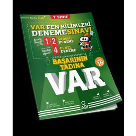 Arı Yayınları 7. Sınıf Fen Bilimleri Var Deneme Sınavı
