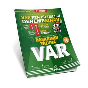 Arı Yayınları 7. Sınıf Fen Bilimleri Var Deneme Sınavı