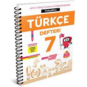 Arı Yayınları 7. Sınıf Türkçemino Türkçe Defteri