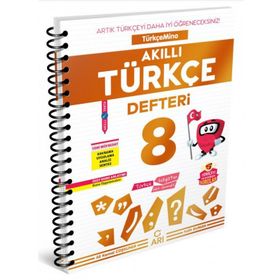 Arı Yayınları 8. Sınıf Akıllı Türkçe Defteri