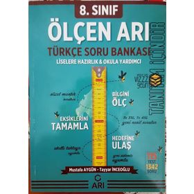 Arı Yayınları 8. Sınıf Türkçe Soru Bankası