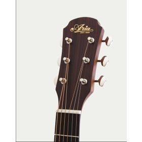 Aria 201CEBK Cutaway Elektro Akustik Gitar