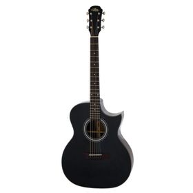 Aria 201CEBK Cutaway Elektro Akustik Gitar