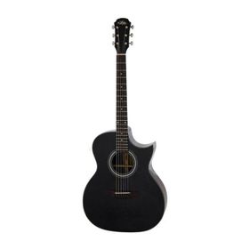 Aria 201CEBK Cutaway Elektro Akustik Gitar