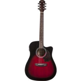 Aria ADW01CERS Cutaway Elektro Akustik Gitar