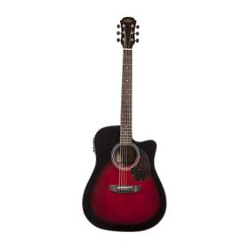 Aria ADW01CERS Cutaway Elektro Akustik Gitar