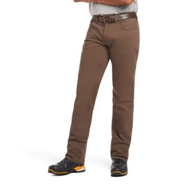 Ariat Rebar M4 Rahat Durastretch Kahve Erkek Pantolon