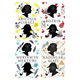 Arıcının Çırağı - Bozkır - Meryem'in Mektubu - Kadınlar Alayı 4 Kitap Set - Laurie R. King