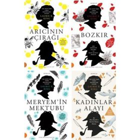 Arıcının Çırağı - Bozkır - Meryem'in Mektubu - Kadınlar Alayı 4 Kitap Set - Laurie R. King