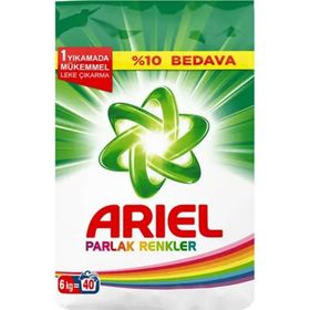 Ariel Matik 6 kg Renkliler İçin Toz Çamaşır Deterjanı
