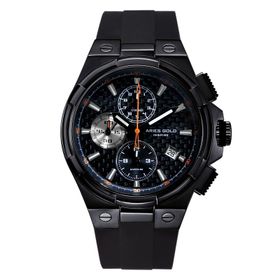 Aries Gold G-7312 BK-BKOR Erkek Kol Saati