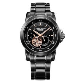 Aries Gold G-9001-S-BK Erkek Kol Saati
