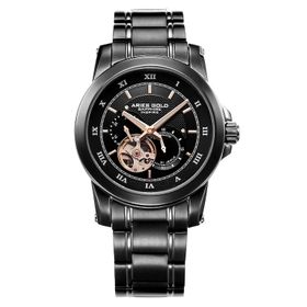 Aries Gold G-9001-S-BK Erkek Kol Saati