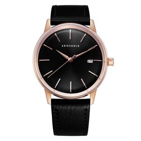 Aries Gold G-9026 RG-BK Erkek Kol Saati