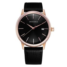 Aries Gold G-9026 RG-BK Erkek Kol Saati