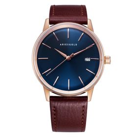 Aries Gold G-9026 RG-BU Erkek Kol Saati