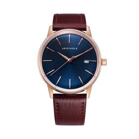 Aries Gold G-9026 RG-BU Erkek Kol Saati