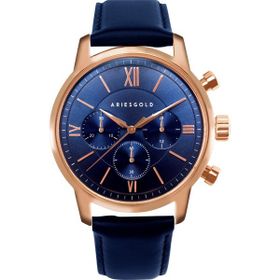 Aries Gold G1027 RG-BU Erkek Kol Saati