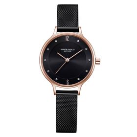 Aries Gold L-5033Z RG-BK Kadın Kol Saati