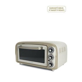 Ariete 0979/03 Vintage Bej Mini Fırın
