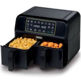 Ariete Dual Çift Hazneli 8 lt XXL 1700W Siyah Airfryer