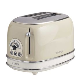 Ariete Vintage 0155/13 2 Dilim Ekmek Bej Kızartma Makinesi