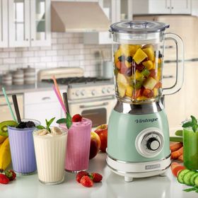 Ariete Vintage 1000 Wat Yeşil Cam Blender
