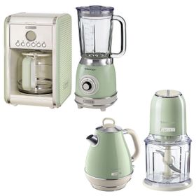 Ariete Vintage Yeşil Blender-Rondo-Kettle ve Filtre Kahve Makinesi Seti
