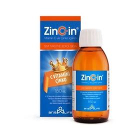 Arif Life Zinc-In Vitamin C Çinko 150 ml Sıvı