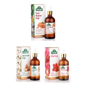 Arifoğlu 100 ml Badem Yağı + Hint Yağı + Sarımsak Yağı