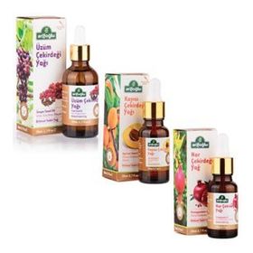 Arifoğlu 20 ml Kayısı+20 ml Nar Çekirdeği+50 ml Üzüm Çekirdeği Yağı