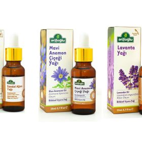 Arifoğlu 20 ml Lavanta+20 ml Sedir+20 ml Mavi Anemon Yağı
