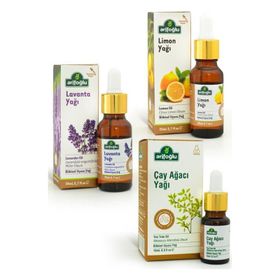 Arifoğlu 20 ml Limon+20 ml Lavanta+10 ml Çay Ağacı Yağı