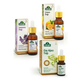 Arifoğlu 20 ml Limon+20 ml Lavanta+10 ml Çay Ağacı Yağı