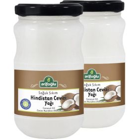 Arifoğlu 2x330 ml Soğuk Sıkım Hindistan Cevizi Yağı