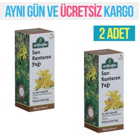 Arifoğlu 2x50 ml Sarı Kantaron Yağı