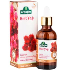 Arifoğlu Castor Oil 50 ml Saf ve Doğal Soğuk Sıkım Hint Yağı