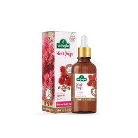 Arifoğlu Castor Oil 50 ml Saf ve Doğal Soğuk Sıkım Hint Yağı