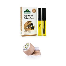 Arifoğlu Kaş Kirpik Bakım Yağı 10 ml + 10 ml - Mentol Taşı 7 gr