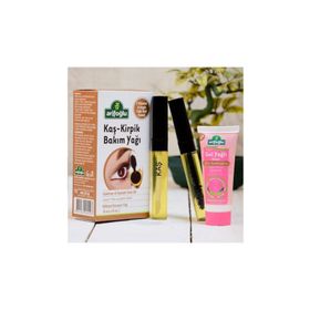 Arifoğlu Kaş Kirpik Bakım Yağı 20 ml + 100 ml x 2 Organik Saç Yağı