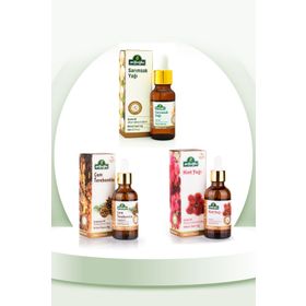 Arifoğlu Seyrek Saç Seti: Çam Terebentin Yağı 50 ml Sarımsak Yağı 20 ml Hint Yağı 50 ml