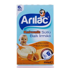 Arılac 200 gr Sütlü Ballı İrmikli Kahvaltı Kaşık Maması